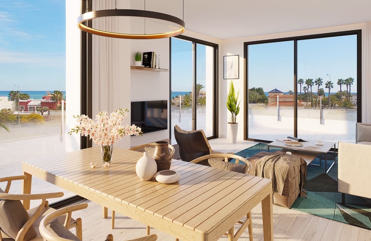 3 chambre Appartement à vendre à Playa Flamenca avec piscine - 469 000 € (Ref: 9606911)