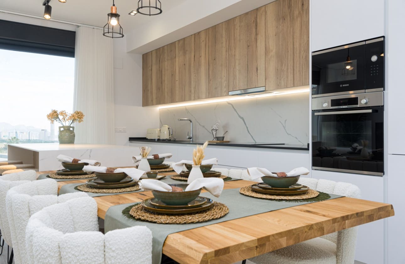 2 bedroom Penthouse for sale in Finestrat with pool - € 590,000 (Ref: 9622073)