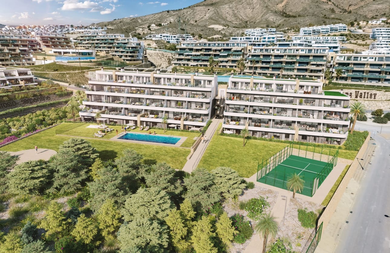 2 bedroom Penthouse for sale in Finestrat with pool - € 590,000 (Ref: 9622073)