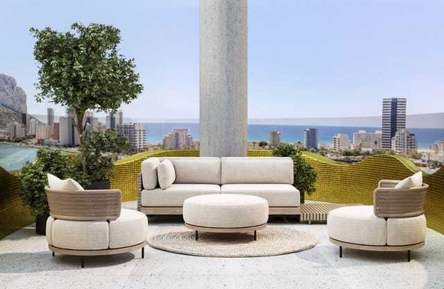 Apartamento Playa de 3 habitaciones en Pueblo, Calpe / Calp en venta con piscina - 710.000 € (Ref: 9622091)