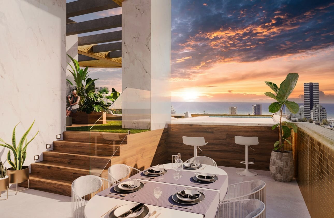 3 chambre Appartement de Plage à vendre à Calpe / Calp avec piscine - 710 000 € (Ref: 9622091)