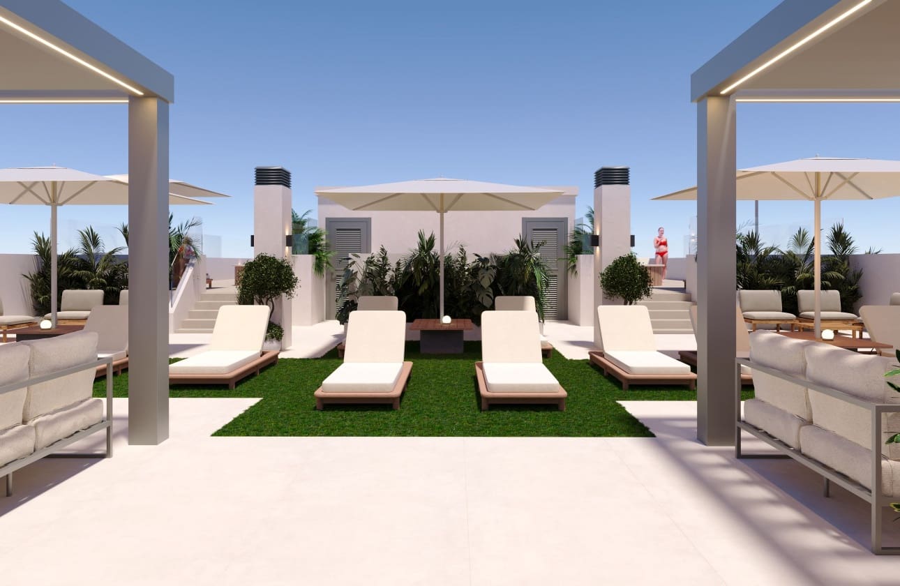 3 soveværelse Bungalow til salg i San Miguel de Salinas med swimmingpool - € 190.000 (Ref: 9622097)