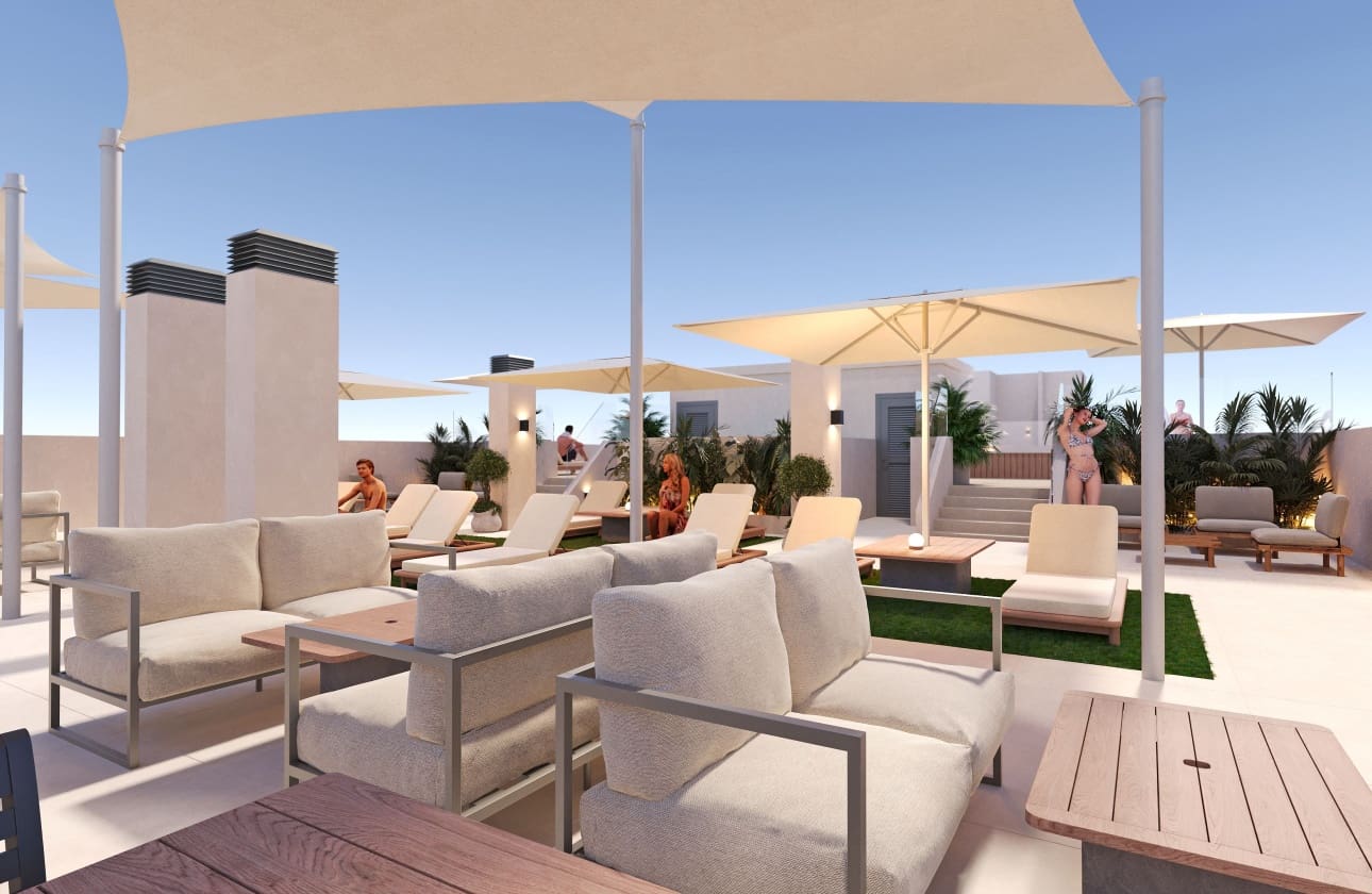 3 soveværelse Bungalow til salg i San Miguel de Salinas med swimmingpool - € 190.000 (Ref: 9622097)