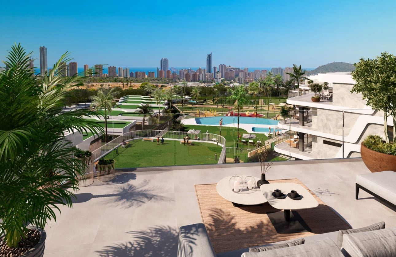 3 bedroom Penthouse for sale in Finestrat with pool - € 650,000 (Ref: 9622099)