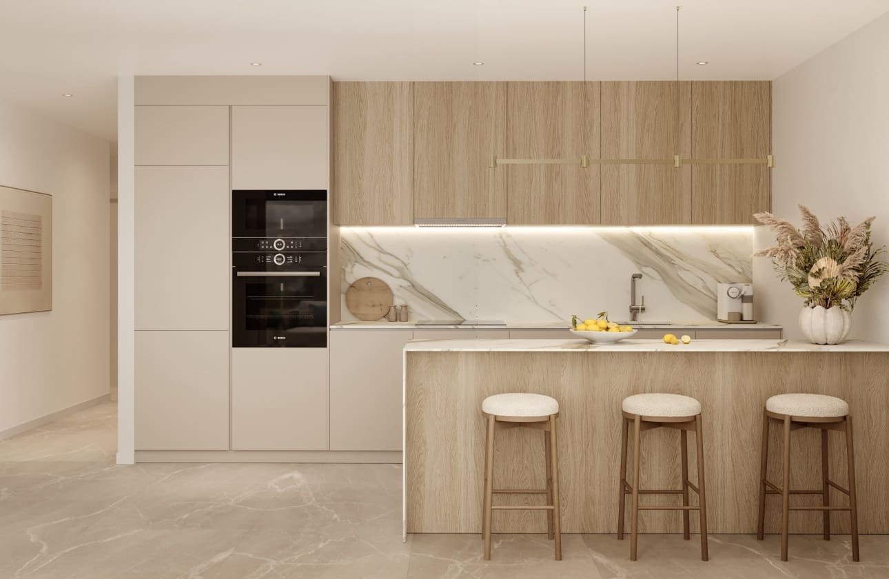 2 bedroom Apartment for sale in Finestrat with pool - € 440,000 (Ref: 9622122)