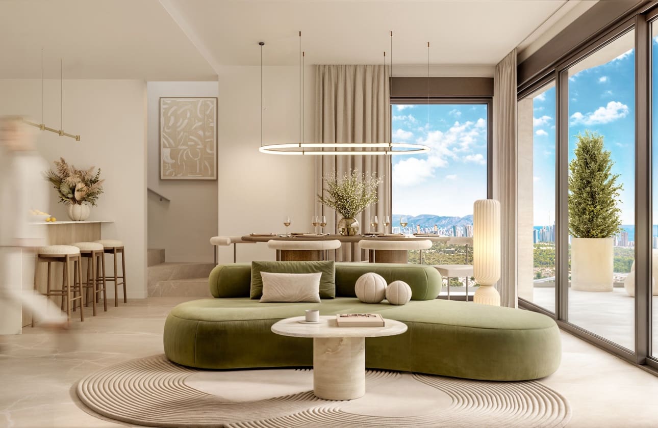 2 bedroom Apartment for sale in Finestrat with pool - € 440,000 (Ref: 9622122)