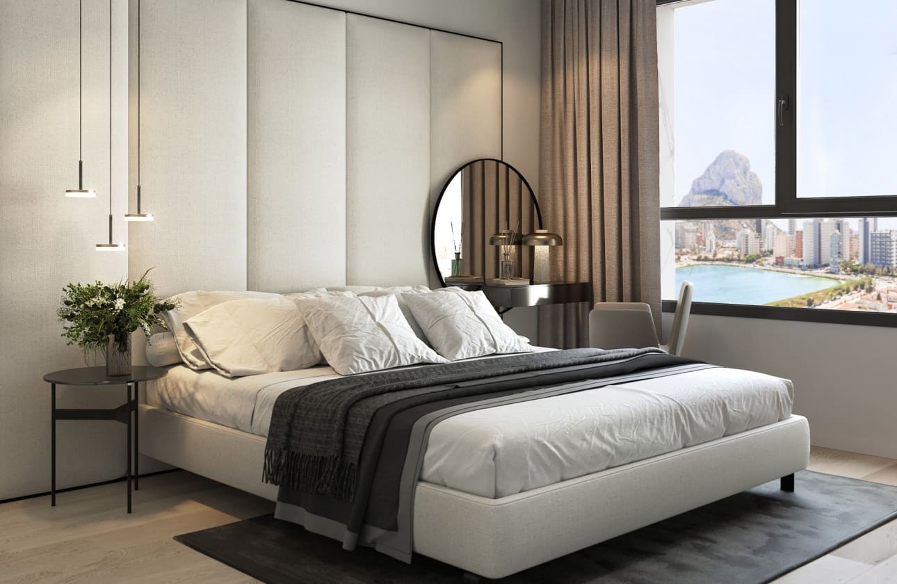 3 chambre Appartement de Plage à vendre à Calpe / Calp avec piscine - 625 000 € (Ref: 9622130)