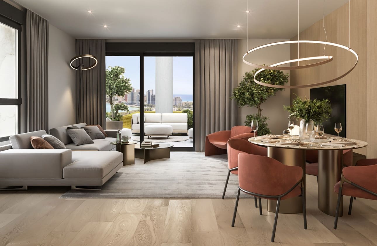 3 chambre Appartement de Plage à vendre à Calpe / Calp avec piscine - 625 000 € (Ref: 9622130)