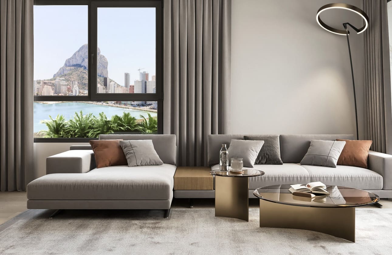 3 chambre Appartement de Plage à vendre à Calpe / Calp avec piscine - 625 000 € (Ref: 9622130)