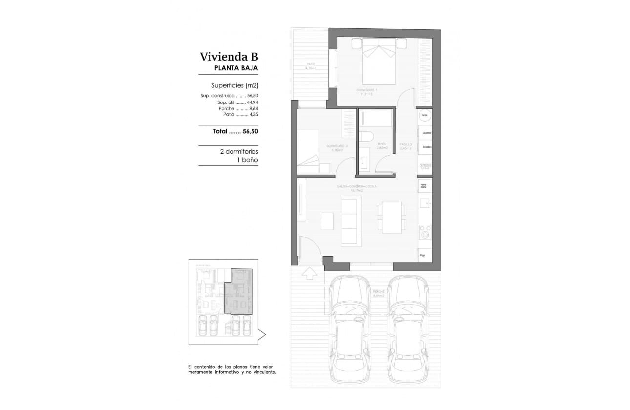 2 soveværelse Penthouse til salg i Benejuzar - € 131.250 (Ref: 9622148)
