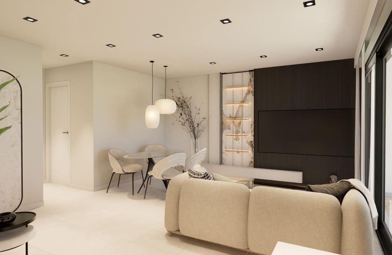 2 soveværelse Bungalow til salg i Pilar de la Horadada med swimmingpool - € 296.000 (Ref: 9622149)