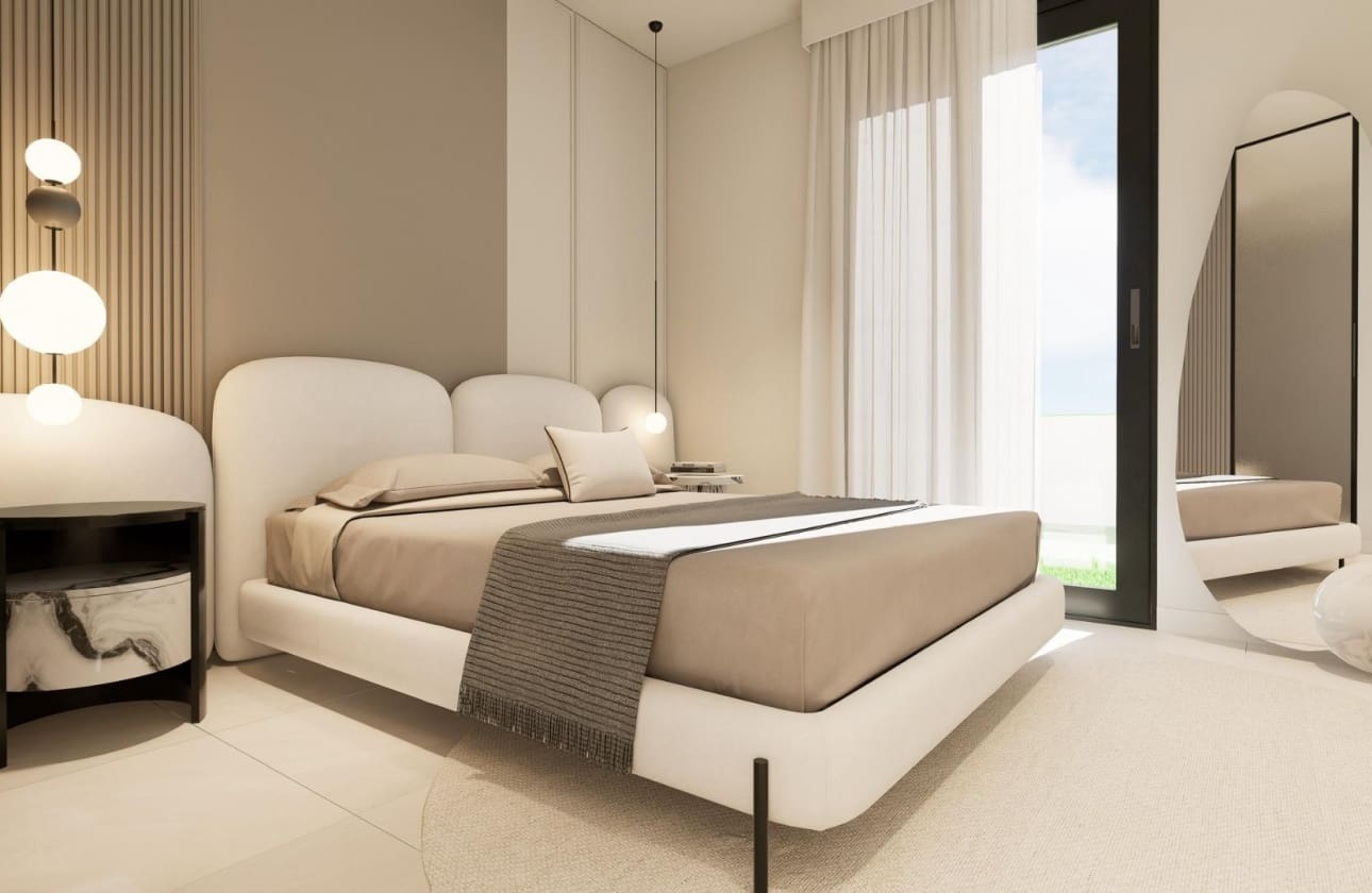 2 soveværelse Bungalow til salg i Pilar de la Horadada med swimmingpool - € 296.000 (Ref: 9622149)