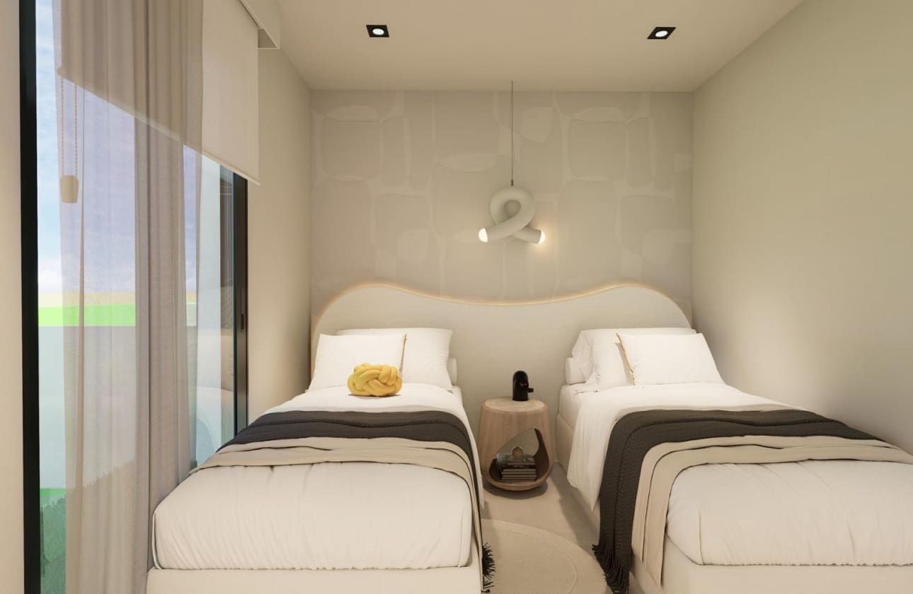 2 soveværelse Bungalow til salg i Pilar de la Horadada med swimmingpool - € 296.000 (Ref: 9622149)