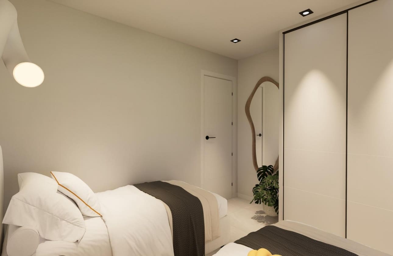 2 soveværelse Bungalow til salg i Pilar de la Horadada med swimmingpool - € 296.000 (Ref: 9622149)