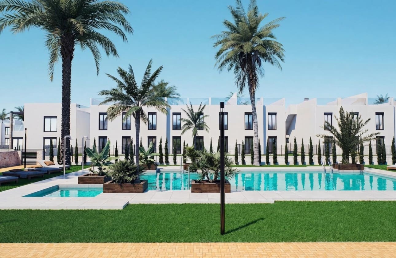 2 chambre Bungalow à vendre à Pilar de la Horadada avec piscine - 299 900 € (Ref: 9622149)