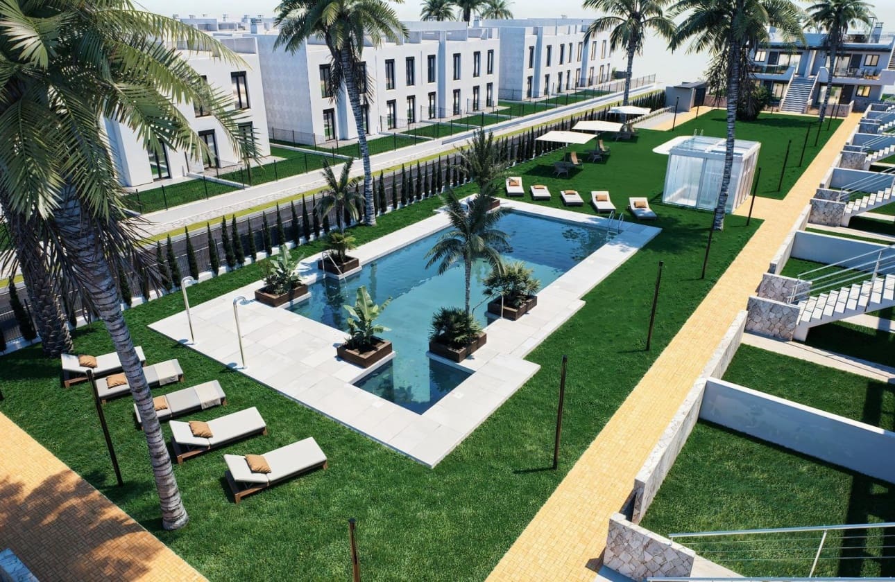 2 chambre Bungalow à vendre à Pilar de la Horadada avec piscine - 299 900 € (Ref: 9622149)