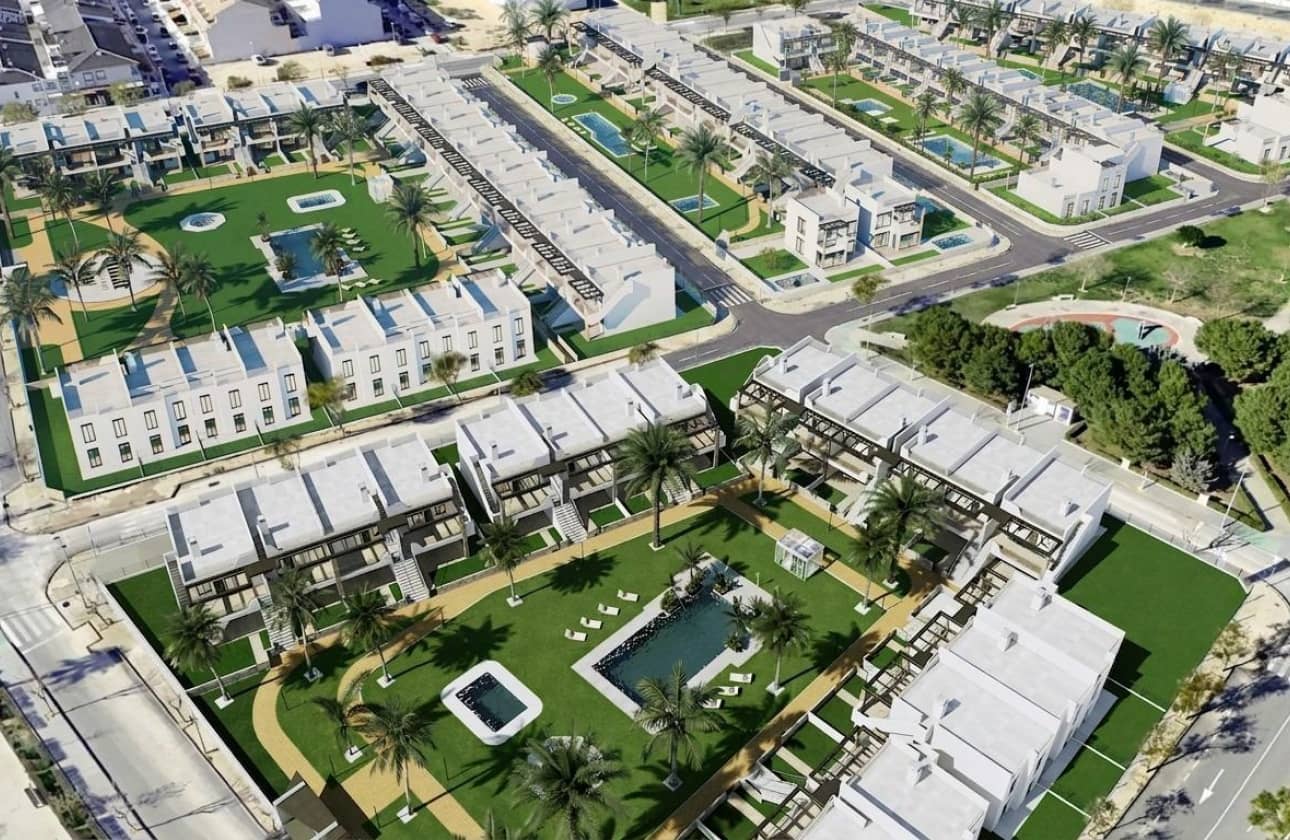 2 chambre Bungalow à vendre à Pilar de la Horadada avec piscine - 299 900 € (Ref: 9622149)