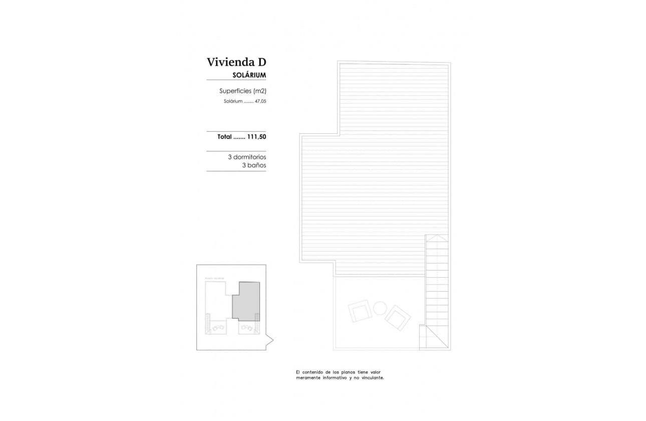 3 makuuhuone Kattohuoneisto myytävänä paikassa Benejuzar - 225 570 € (Ref: 9622155)