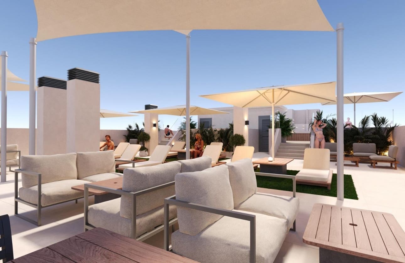 2 sypialnia Apartament na sprzedaż w San Miguel de Salinas z basenem - 160 000 € (Ref: 9622185)