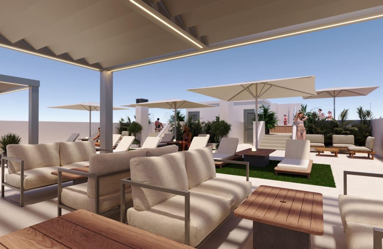 2 sypialnia Apartament na sprzedaż w San Miguel de Salinas z basenem - 160 000 € (Ref: 9622185)