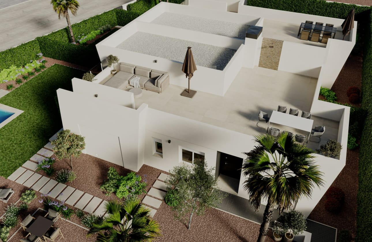 3 sypialnia Willa na sprzedaż w Algorfa z basenem garażem - 519 000 € (Ref: 9656536)