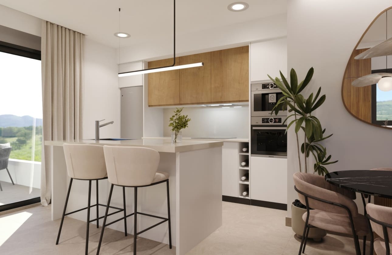 2 slaapkamer Penthouse te koop in Fuente Alamo de Murcia met zwembad - € 229.900 (Ref: 9656566)