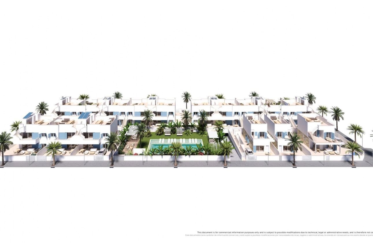 2 camera da letto Bungalow in vendita in Torre de la Horadada con piscina - 385.000 € (Rif: 9656575)