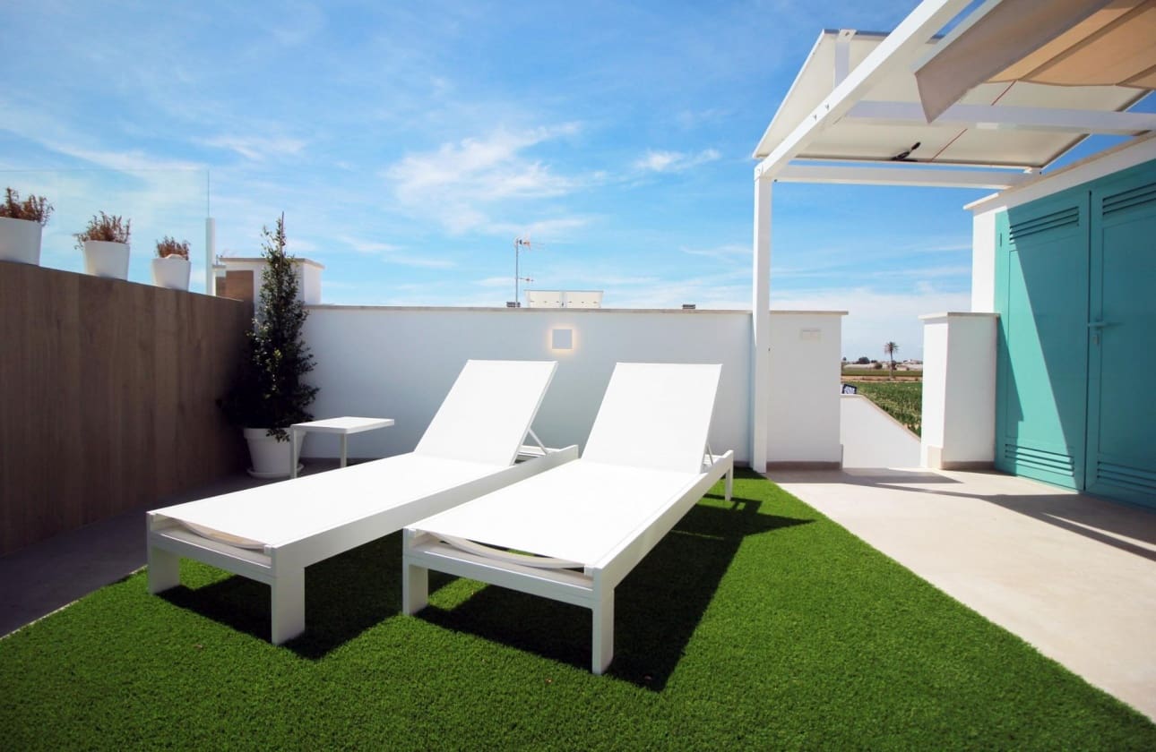 2 camera da letto Bungalow in vendita in Torre de la Horadada con piscina - 385.000 € (Rif: 9656575)