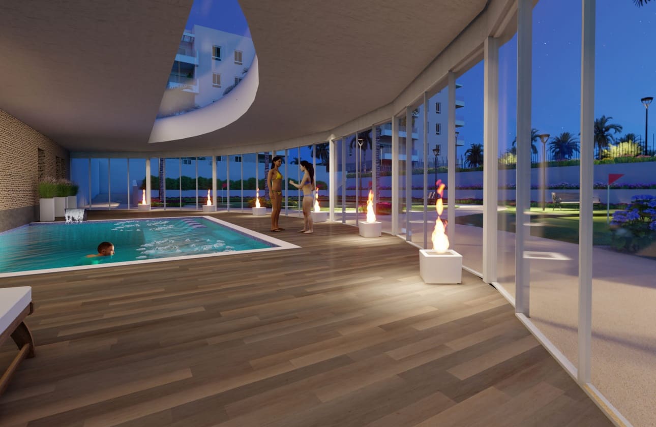 3 makuuhuone Huoneisto myytävänä paikassa Guardamar del Segura mukana uima-altaan - 294 900 € (Ref: 9656577)