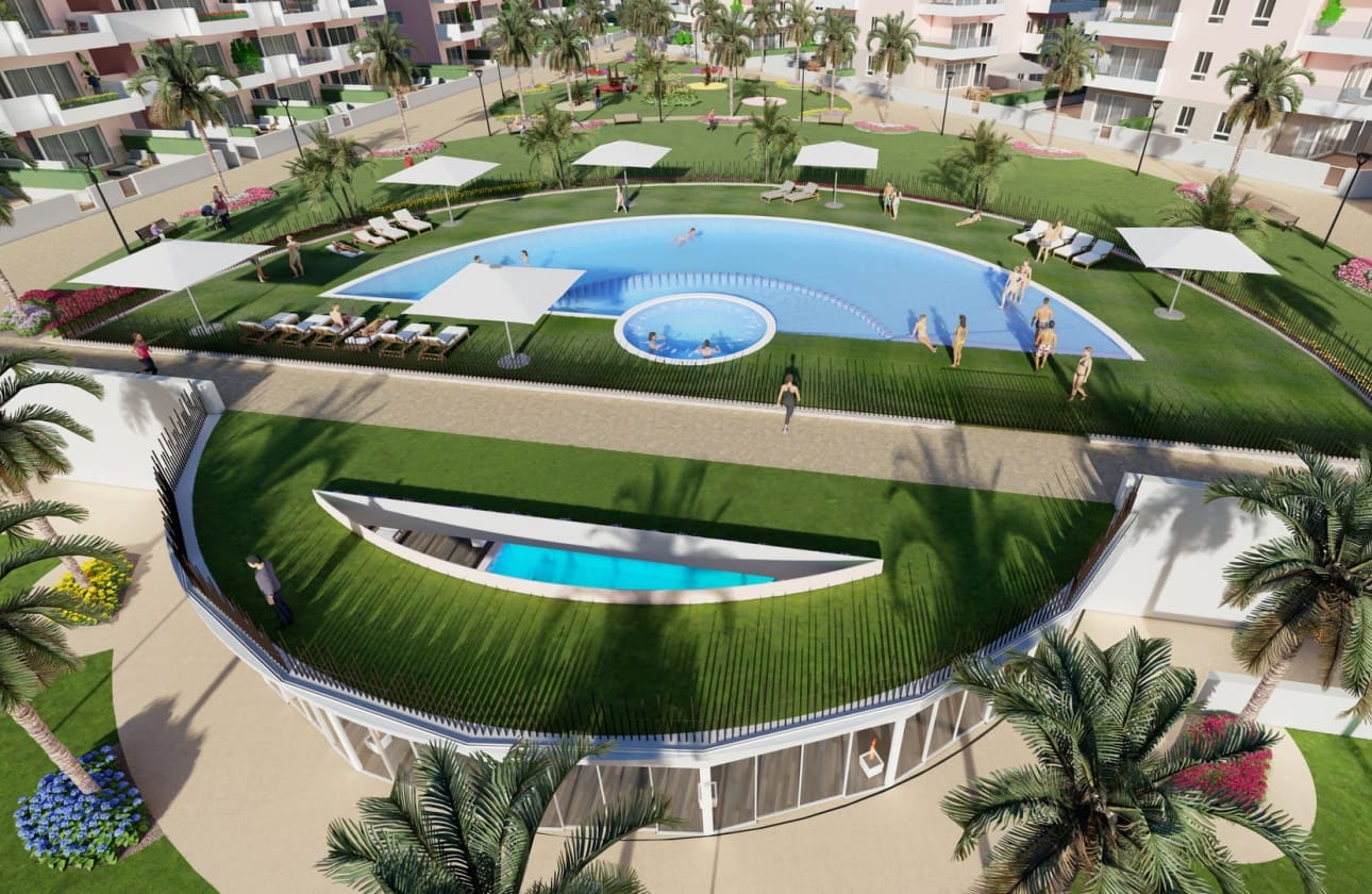 3 makuuhuone Huoneisto myytävänä paikassa Guardamar del Segura mukana uima-altaan - 294 900 € (Ref: 9656577)