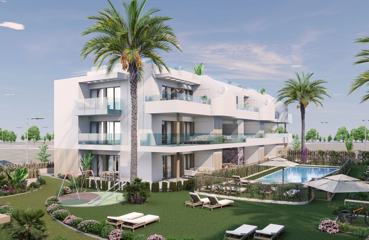 2 sovrum Lägenhet till salu i Pilar de la Horadada med pool - 249 000 € (Ref: 9656579)