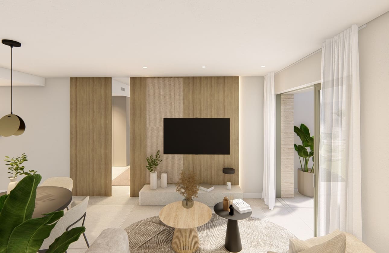 2 soveværelse Penthouse til salg i Los Alcazares med swimmingpool - € 359.000 (Ref: 9693122)