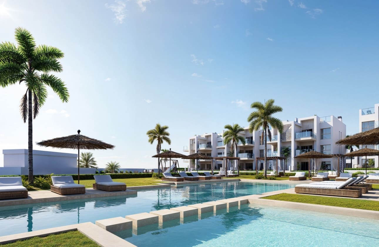 2 soveværelse Penthouse til salg i Los Alcazares med swimmingpool - € 359.000 (Ref: 9693122)