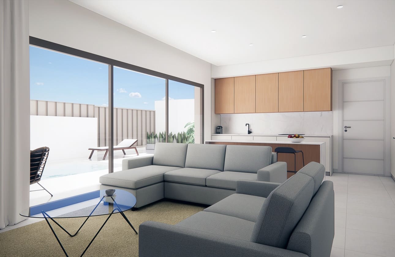 3 chambre Bungalow à vendre à Pilar de la Horadada - 313 500 € (Ref: 9693155)