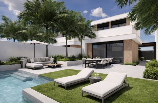 3 soveværelse Villa til salg i Las Lomas de Rame - Bahía Bella, Los Alcázares - € 489.000 (Ref: 9693172)