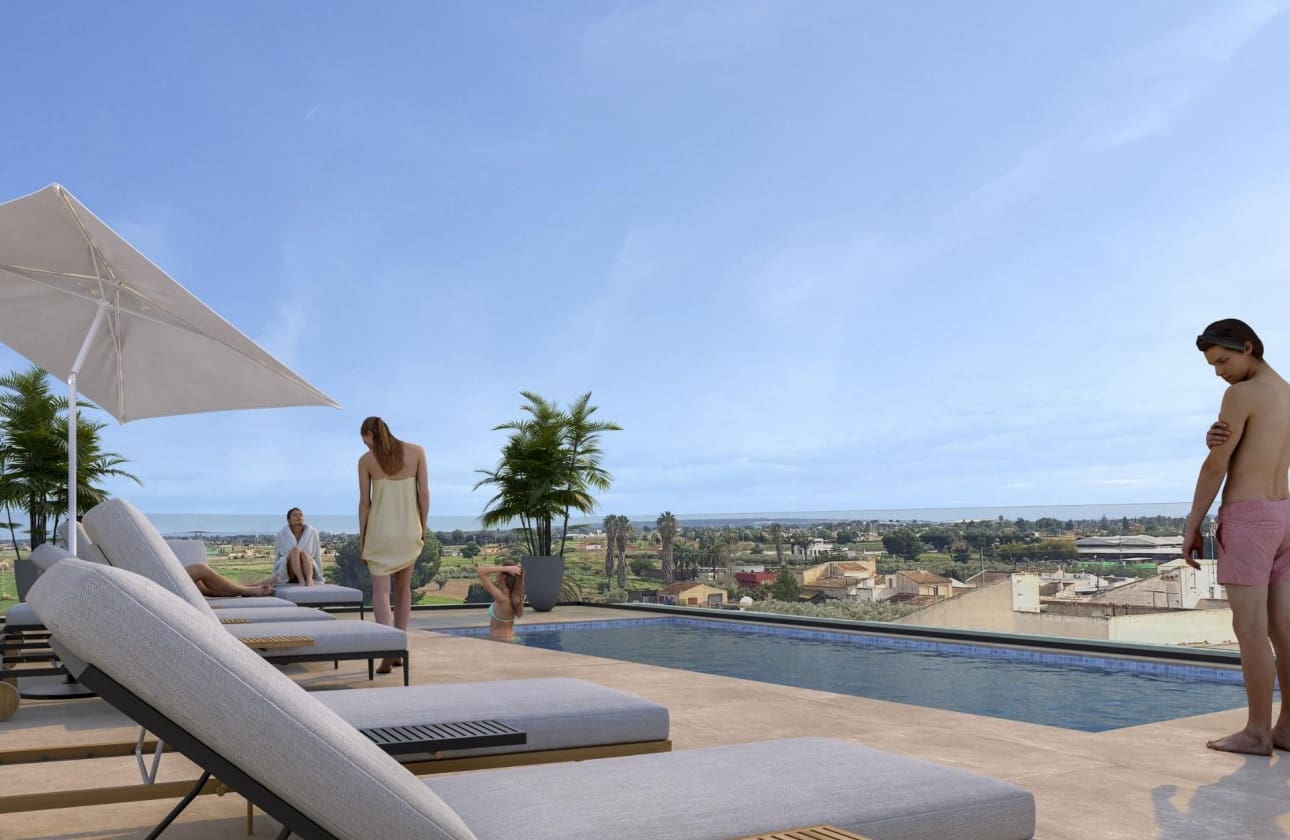 3 bedroom Penthouse for sale in Catral with pool - € 250,000 (Ref: 9693185)