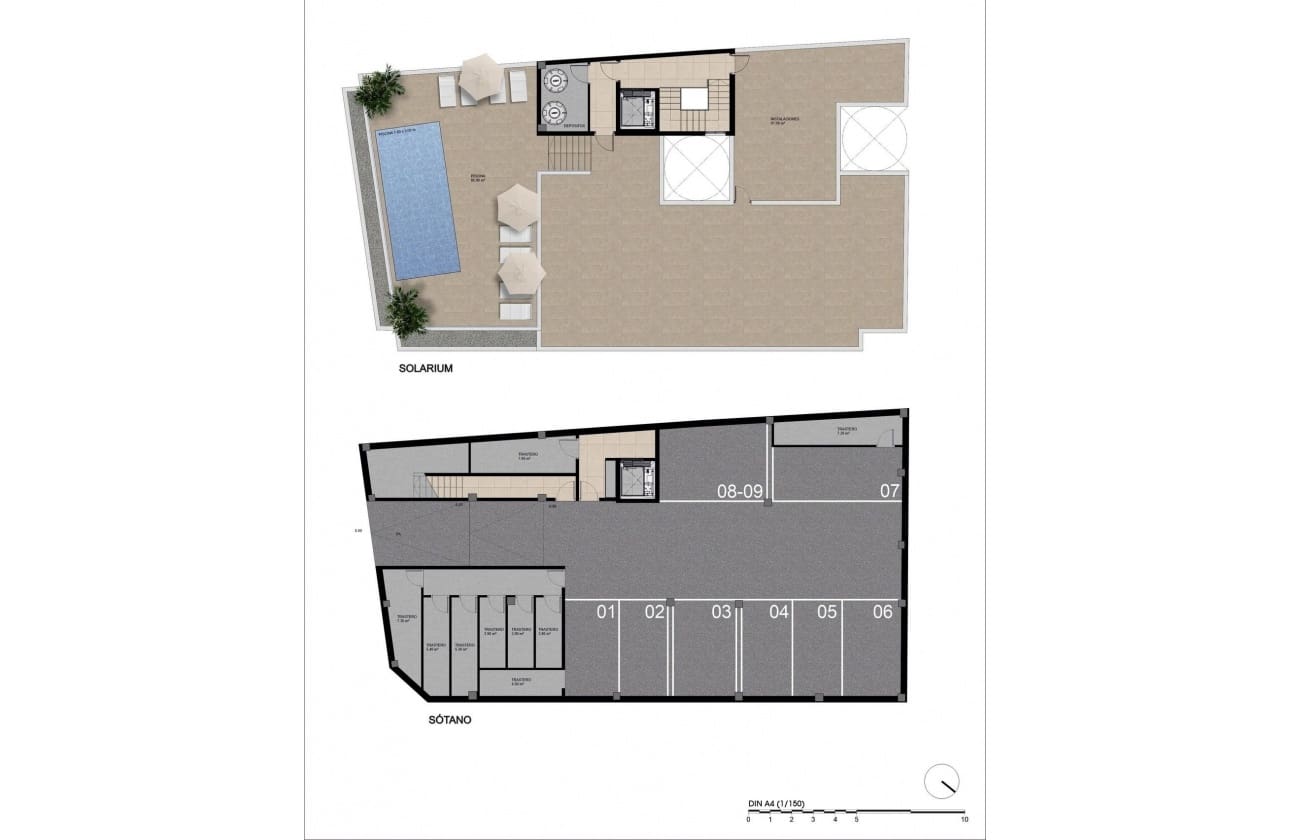 3 bedroom Penthouse for sale in Catral with pool - € 250,000 (Ref: 9693185)