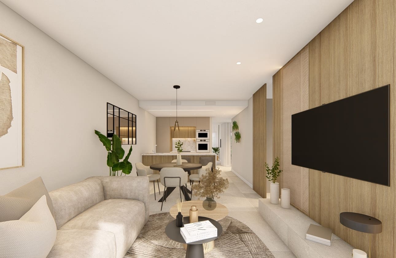 Apartamento de 2 habitaciones en Los Alcázares en venta con piscina - 299.000 € (Ref: 9693203)