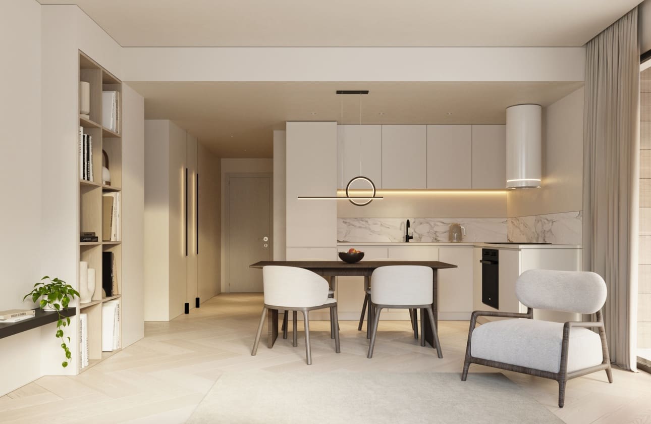 3 sovrum Strandlägenhet till salu i Calpe / Calp med pool - 670 000 € (Ref: 9693205)