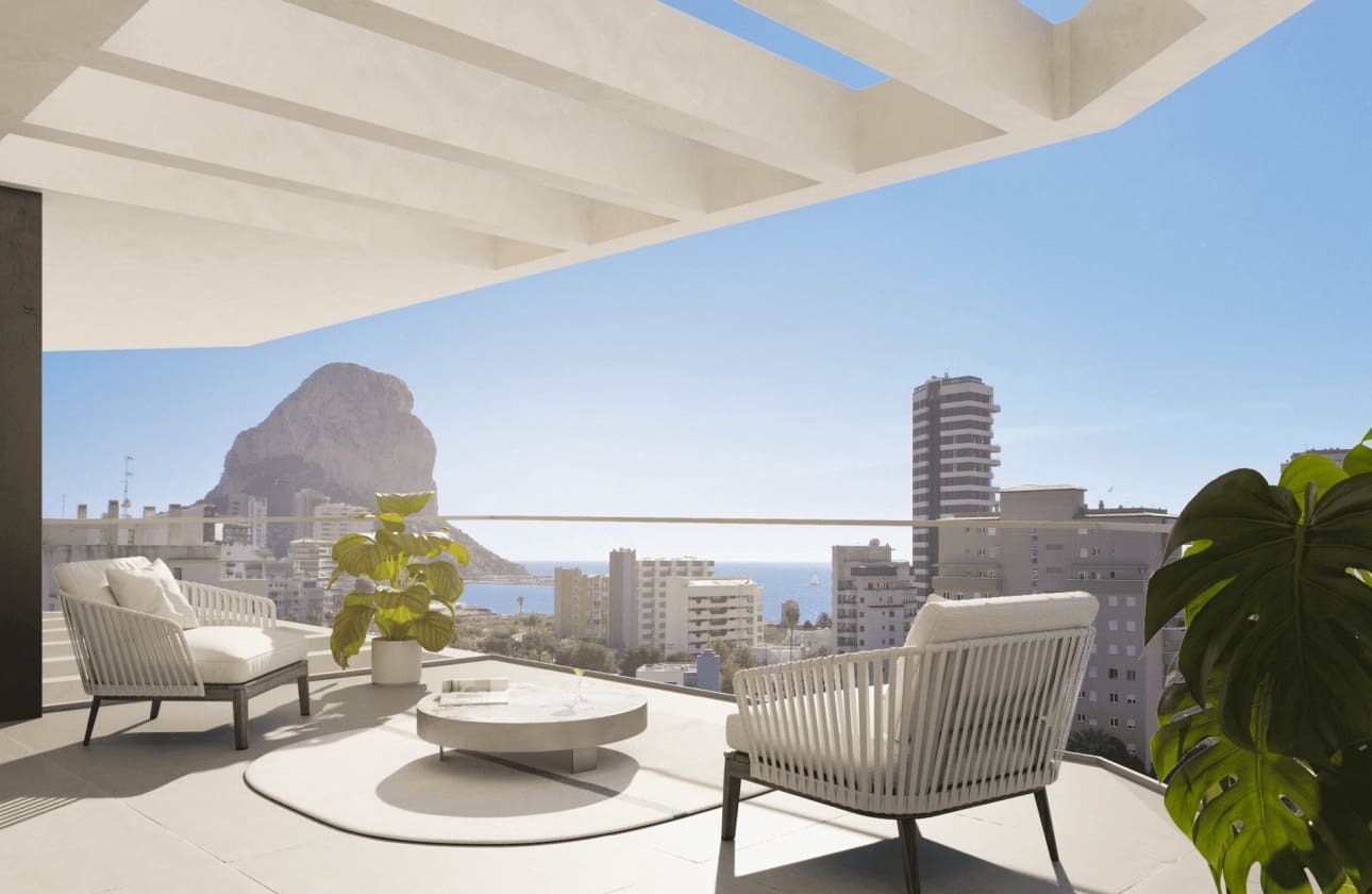 3 sovrum Strandlägenhet till salu i Calpe / Calp med pool - 670 000 € (Ref: 9693205)