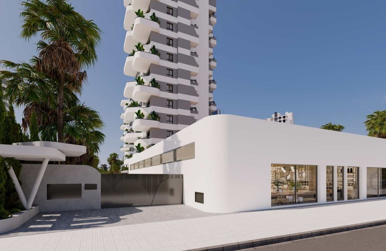 2 soveværelse Lejlighed til salg i Calpe / Calp med swimmingpool - € 415.000 (Ref: 9693206)