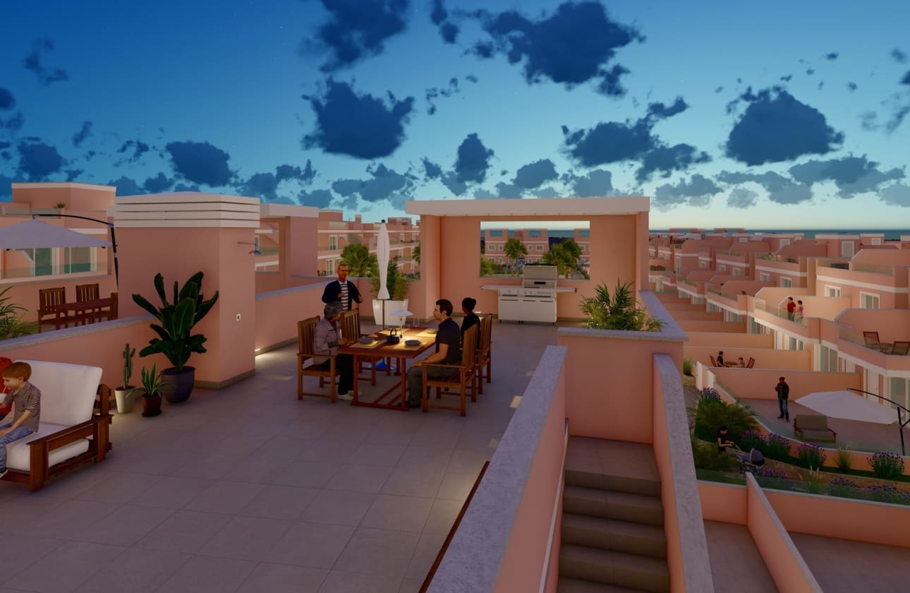 3 Zimmer Apartment zu verkaufen in Pilar de la Horadada mit Pool - 324.900 € (Ref: 9693218)