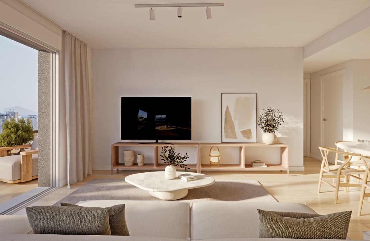 3 sypialnia Apartament na sprzedaż w Calpe / Calp z basenem - 527 000 € (Ref: 9693225)