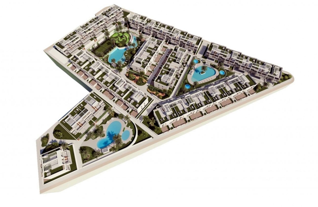 2 quarto Bungalow para venda em Los Balcones com piscina - 309 900 € (Ref: 9740115)