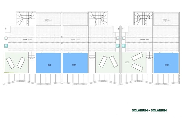 Bungalow de 3 habitaciones en Pilar de la Horadada ciudad, Pilar de la Horadada en venta con piscina - 369.900 € (Ref: 9740120)