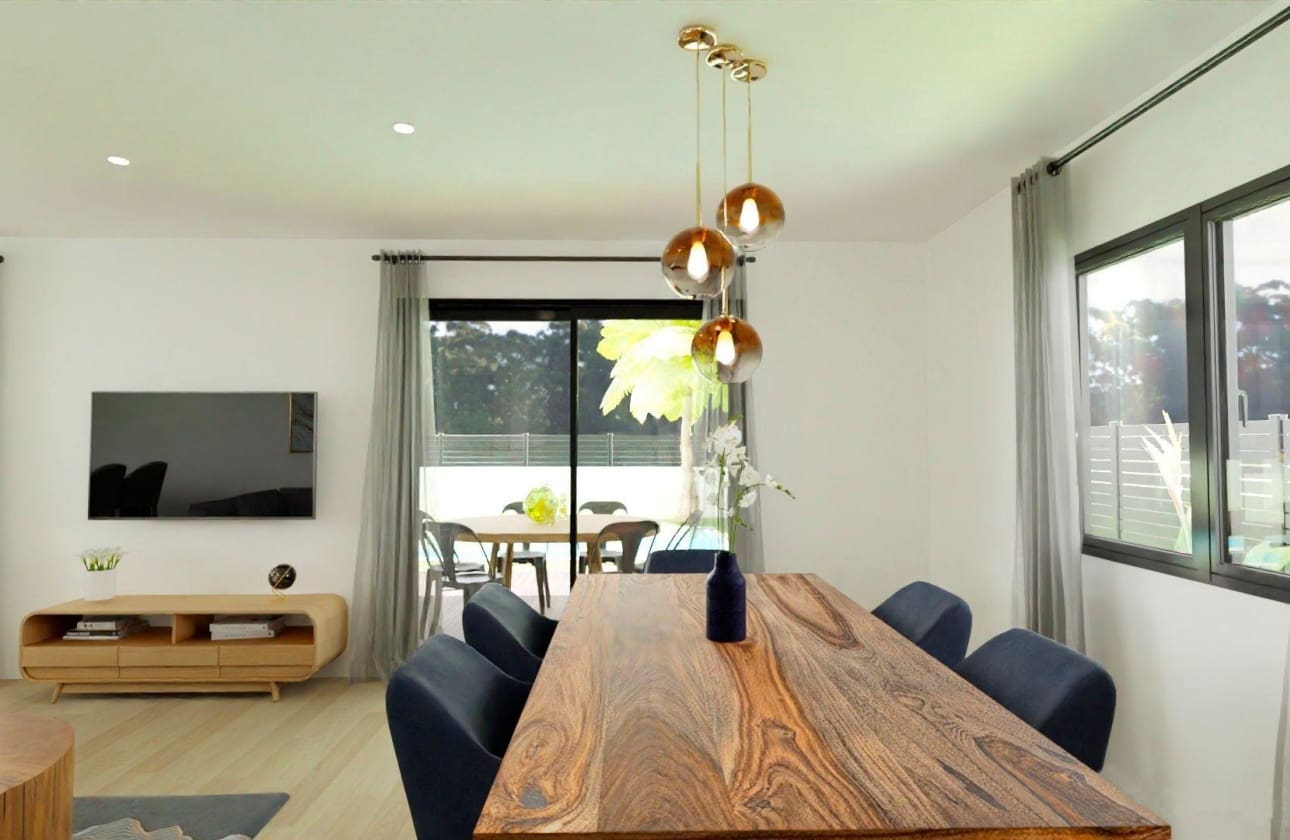 Chalet de 3 habitaciones en Hondón de las Nieves en venta con piscina - 355.900 € (Ref: 9740121)