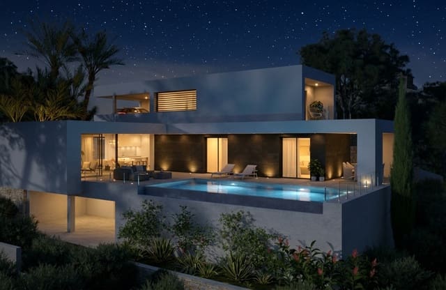 3 makuuhuone Huvila myytävänä paikassa Cumbre del Sol, Benitachell / Benitatxell - 1 605 500 € (Ref: 9740128)