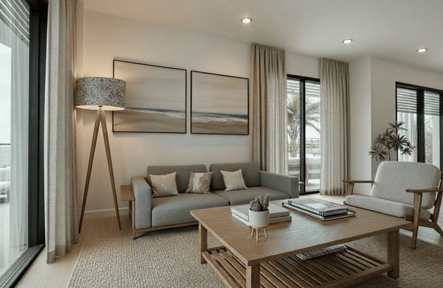 Apartamento de 3 habitaciones en Las Lomas de Rame - Bahía Bella, Los Alcázares en venta con piscina - 329.900 € (Ref: 9740163)