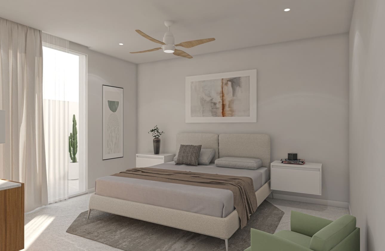 2 soveværelse Bungalow til salg i San Pedro del Pinatar med swimmingpool - € 239.900 (Ref: 9753671)