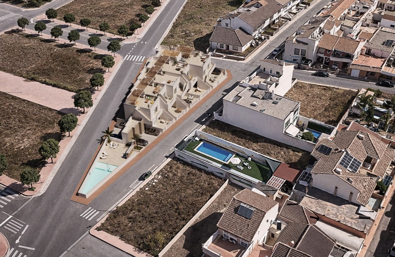 2 soveværelse Bungalow til salg i San Pedro del Pinatar med swimmingpool - € 239.900 (Ref: 9753671)